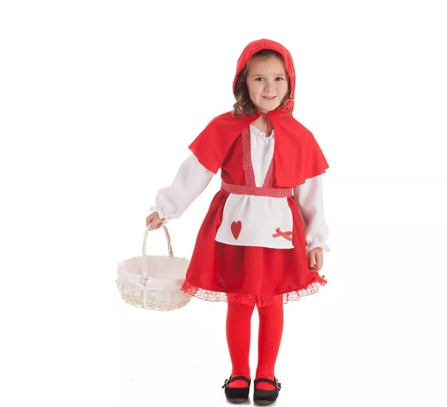 Translation missing: es.Disfraz de Caperucita Roja para niña