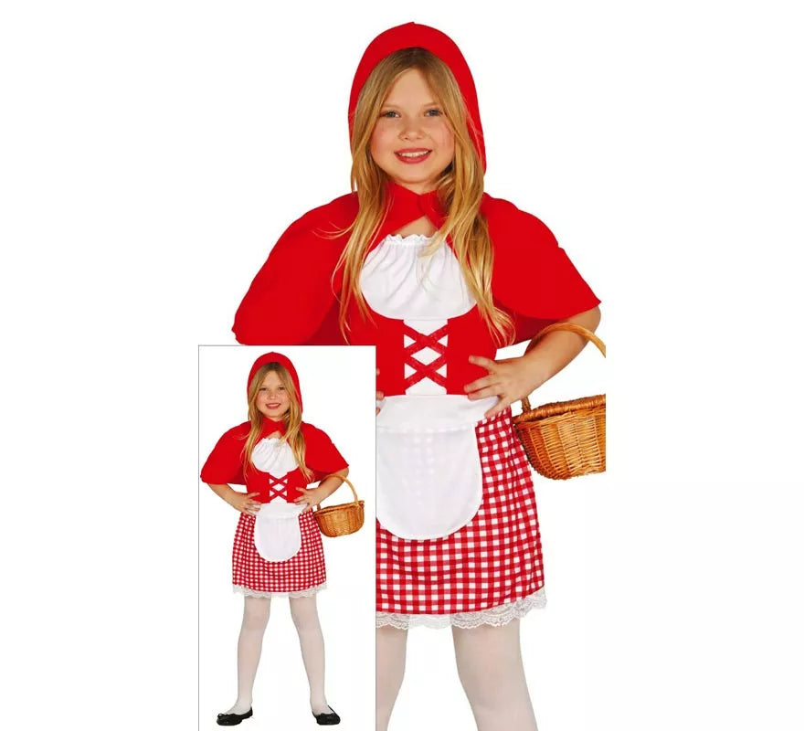 Disfraz de Caperucita Roja para niña