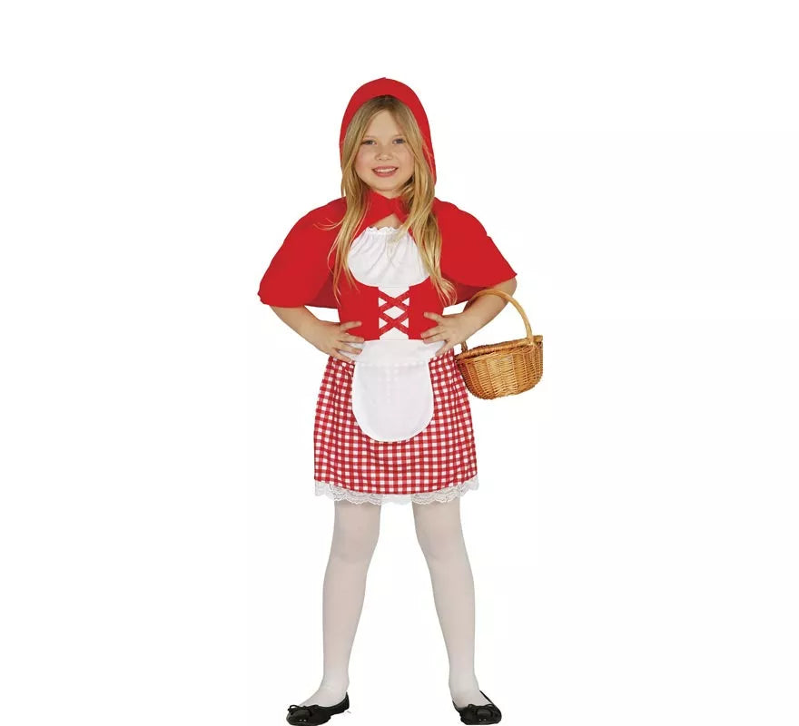 Translation missing: es.Disfraz de Caperucita Roja para niña