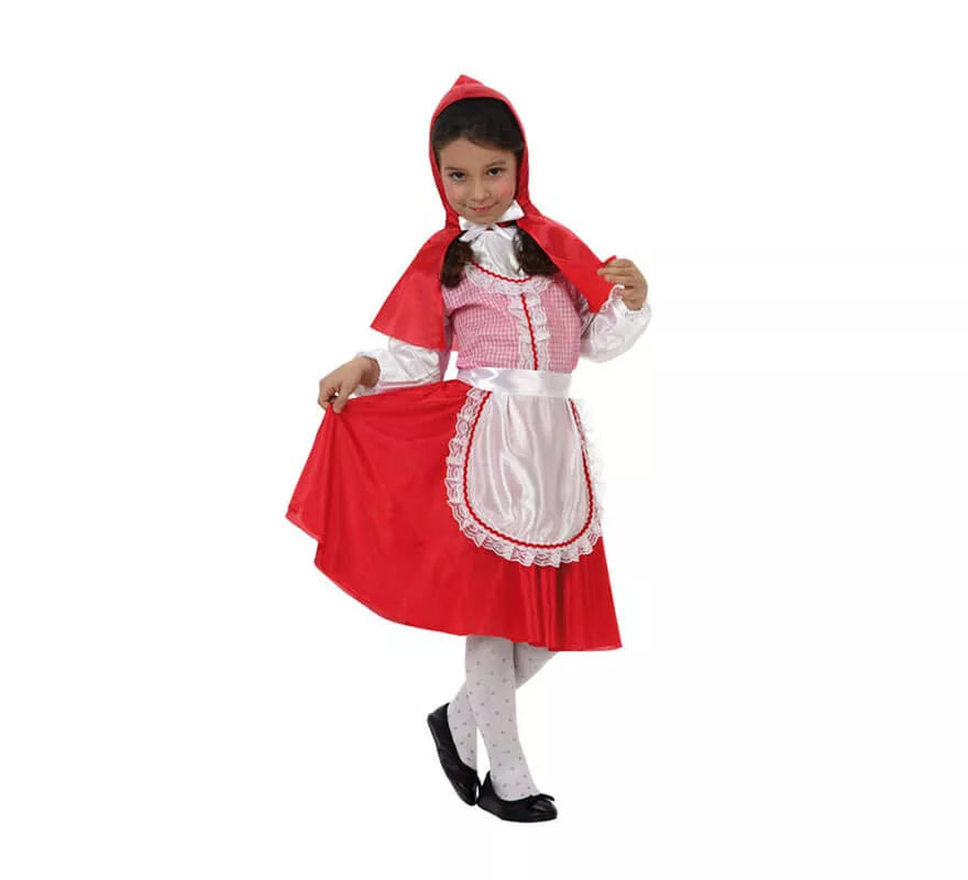 Translation missing: es.Disfraz de Caperucita Roja para niñas