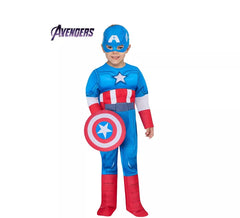Disfraz de Capitán América Deluxe para niño