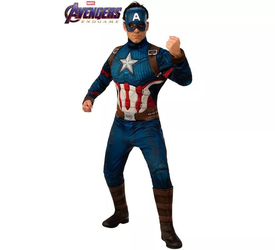 Translation missing: es.Disfraz de Capitán América Endgame para hombre