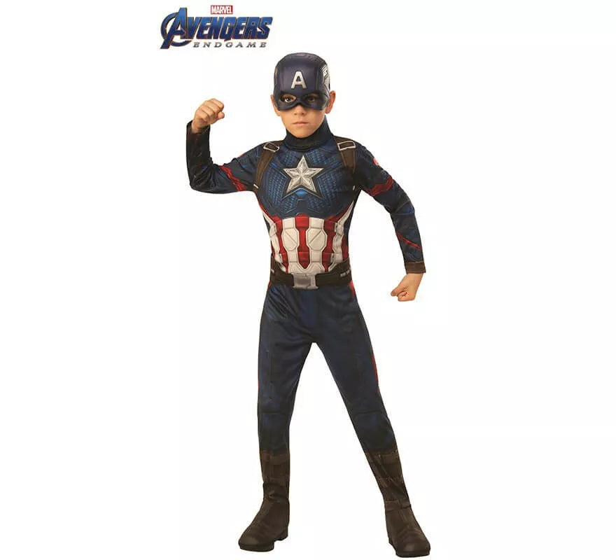 Translation missing: es.Disfraz de Capitán América Vengadores: Endgame para niño