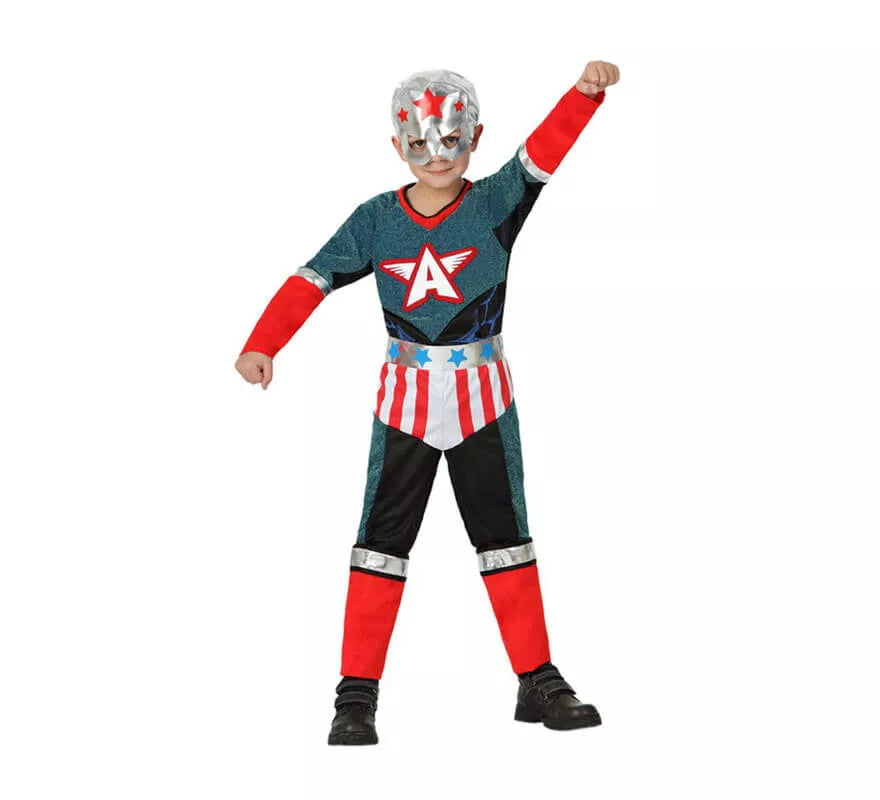 Disfraz de Capitán Azul para niños