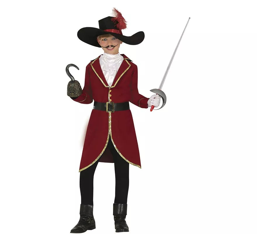 Translation missing: es.Disfraz de Capitán Corsario Pirata para niños