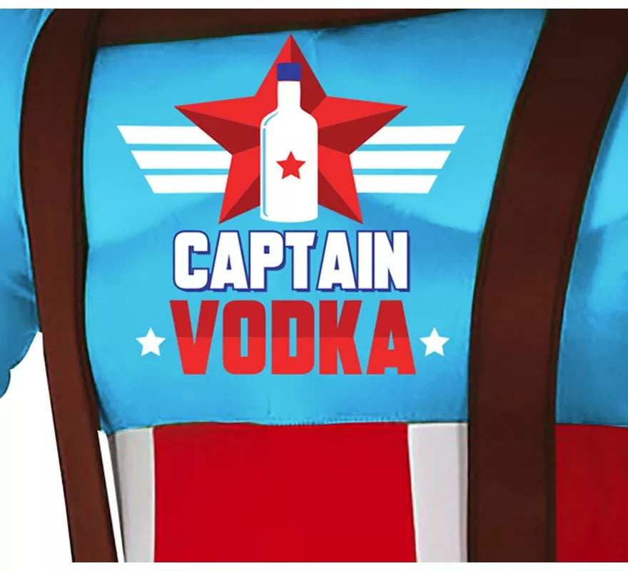 Translation missing: es.Disfraz de Capitán Vodka para hombre