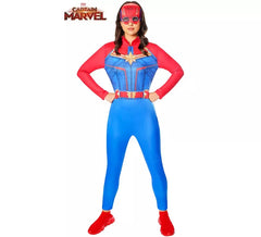 Disfraz de Capitana Marvel Clásico para mujer