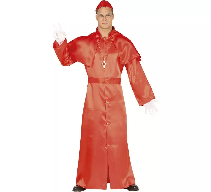 Translation missing: es.Disfraz de Cardenal rojo para hombre
