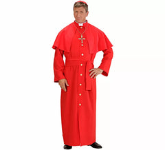 Disfraz de Cardenal Rojo para hombre