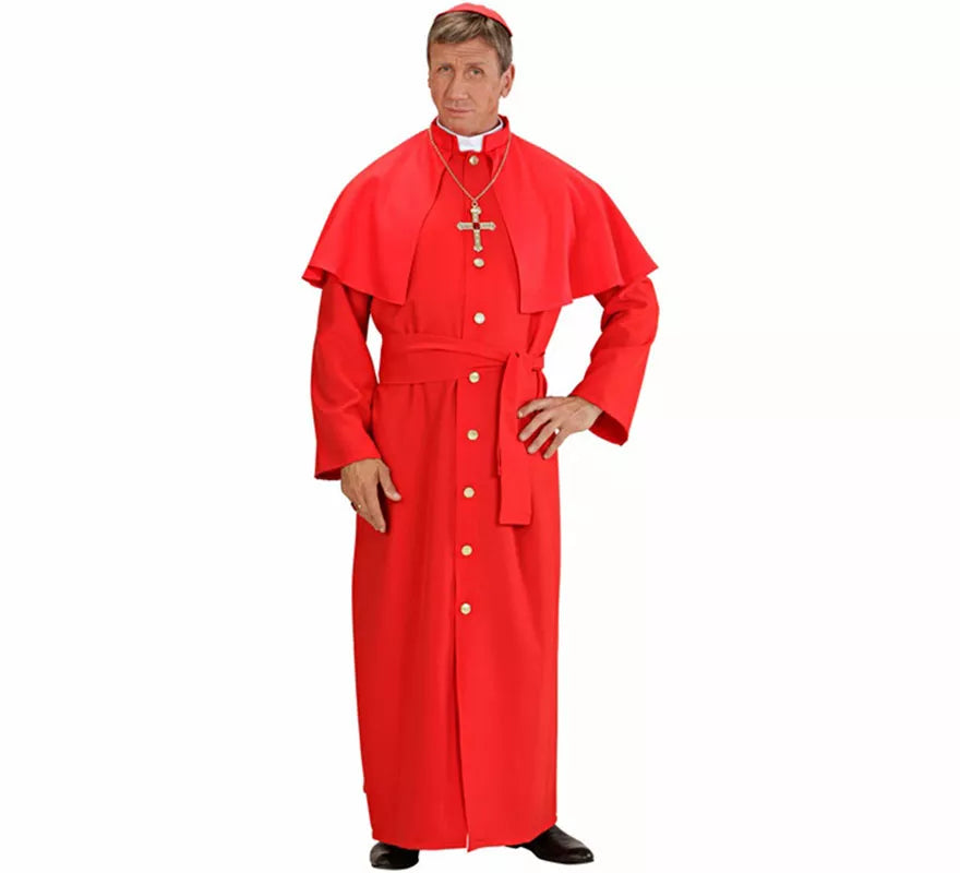 Translation missing: es.Disfraz de Cardenal Rojo para hombre