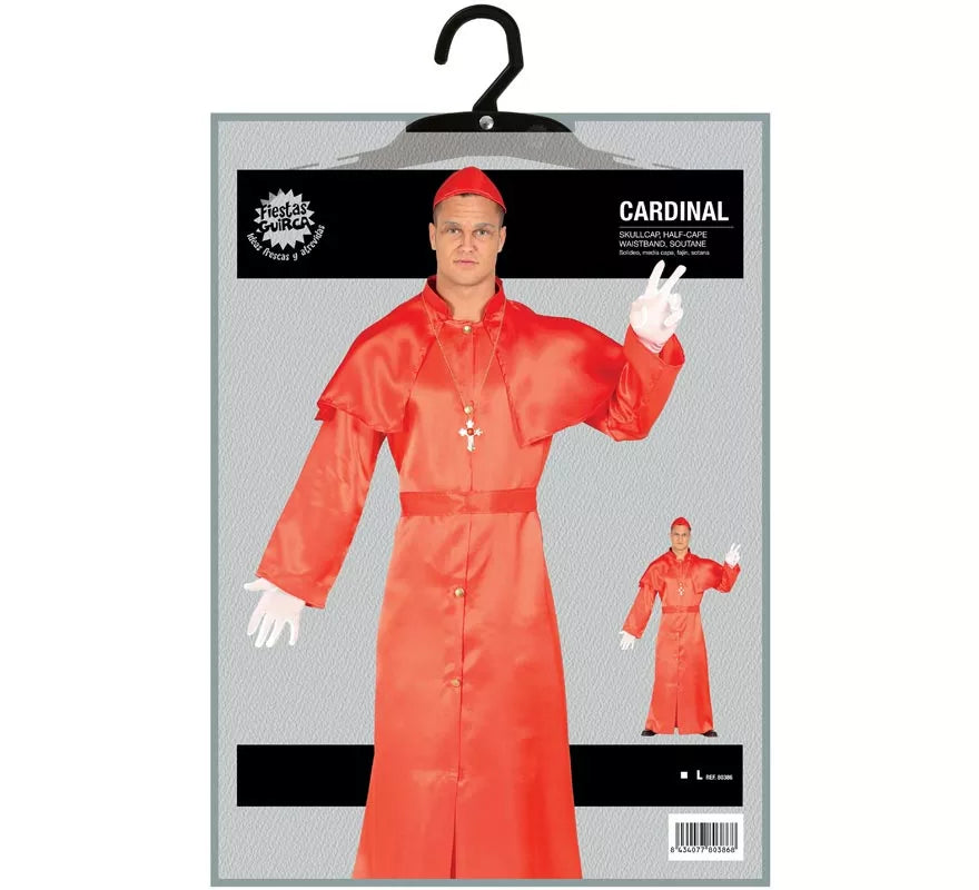 Translation missing: es.Disfraz de Cardenal rojo para hombre