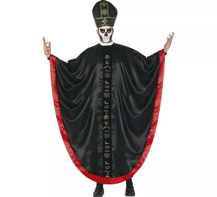 Translation missing: es.Disfraz de Cardenal Satánico para hombre