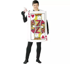 Disfraz de Carta de Rey de Corazones para adultos