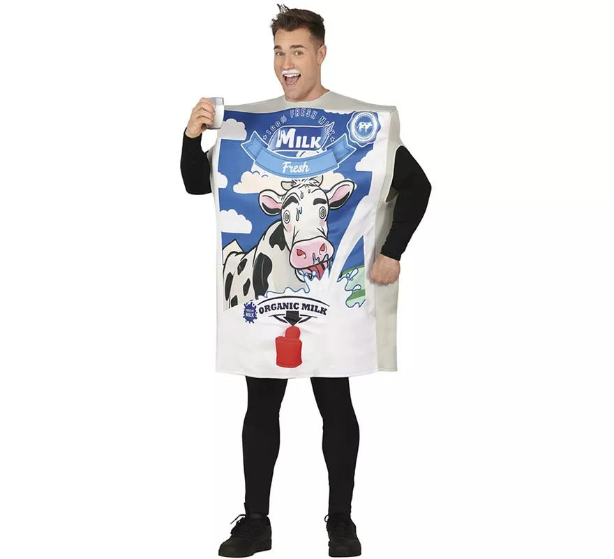 Translation missing: es.Disfraz de Cartón de Leche adulto