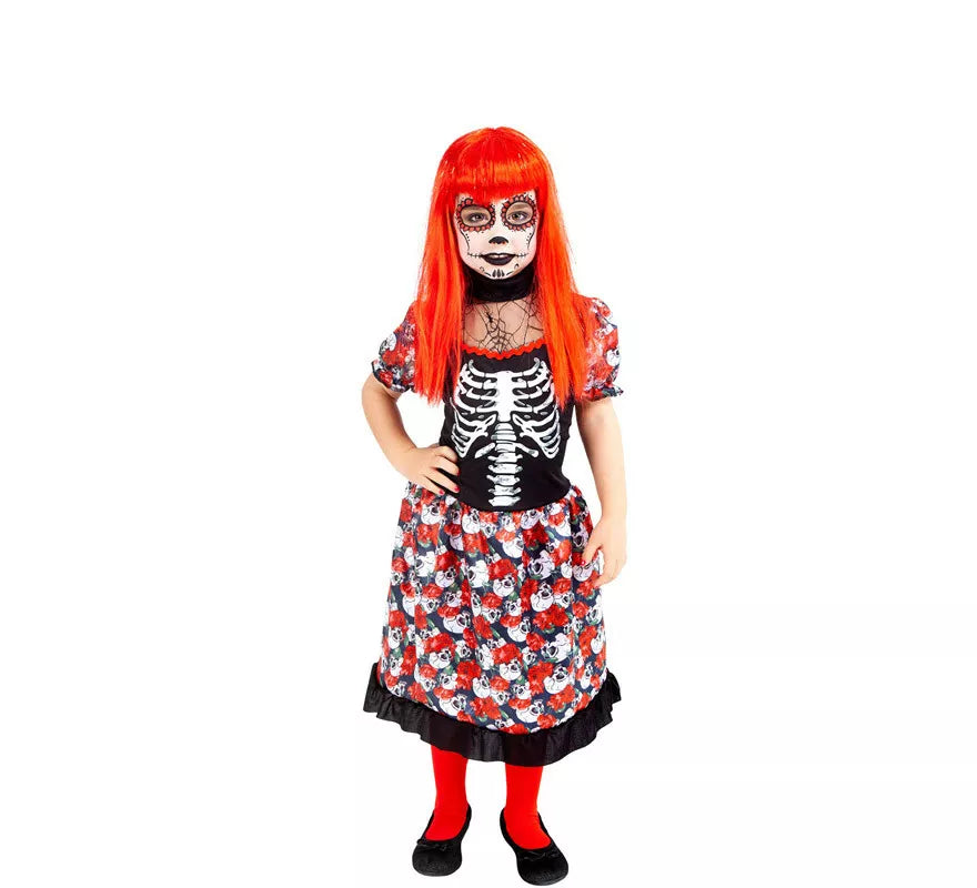 Translation missing: es.Disfraz de Catrina Bonita para niña