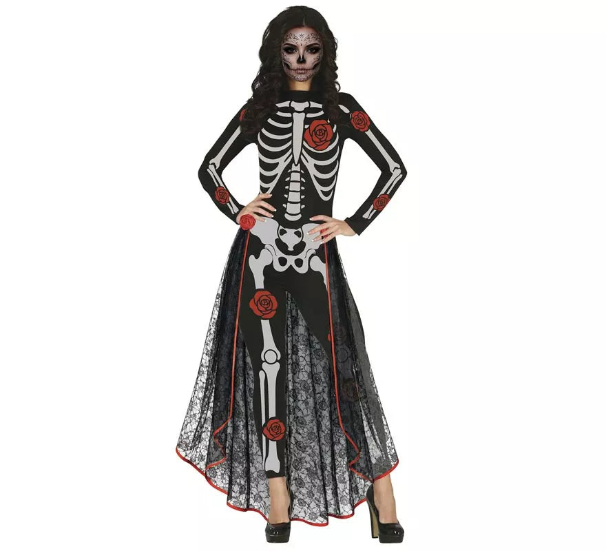 Translation missing: es.Disfraz de Catrina Esqueleto para mujer