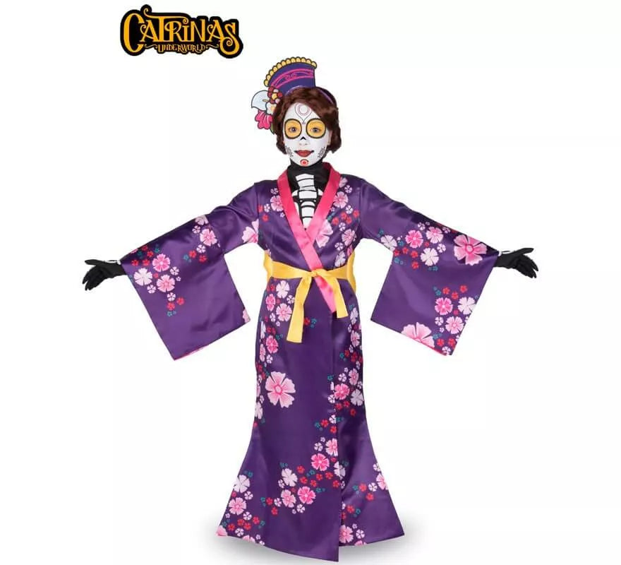 Translation missing: es.Disfraz de Catrina Mariko para niña