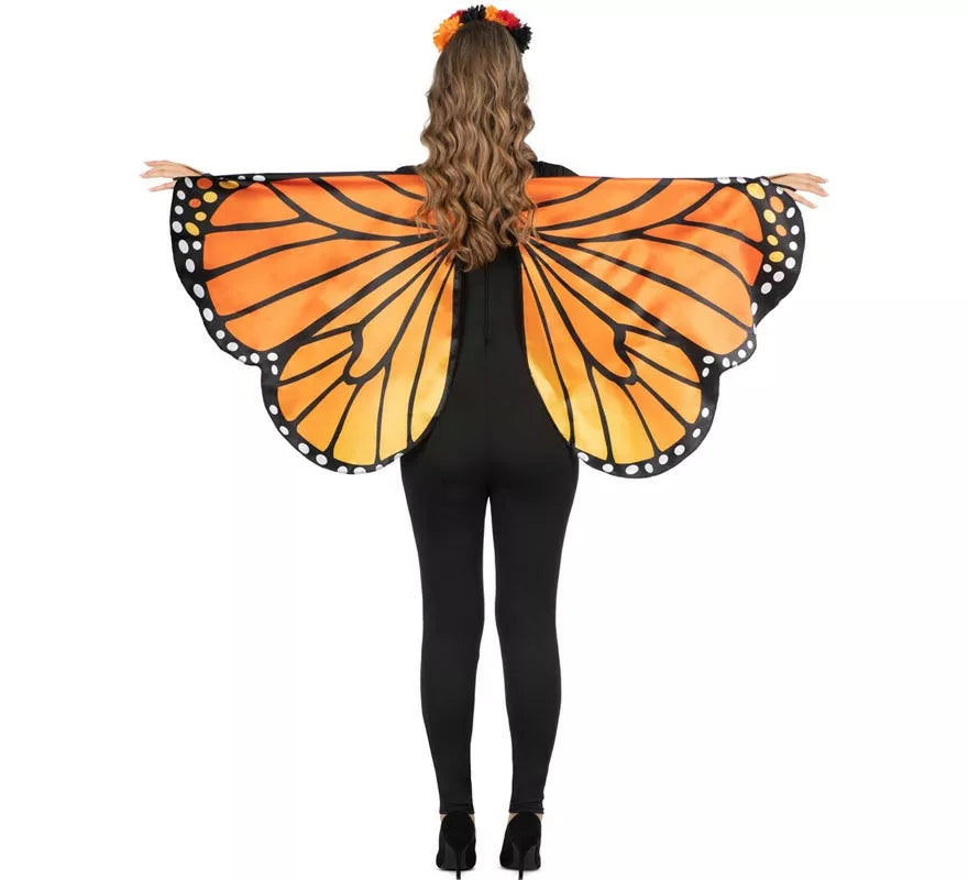 Translation missing: es.Disfraz de Catrina Mariposa Monarca para mujer
