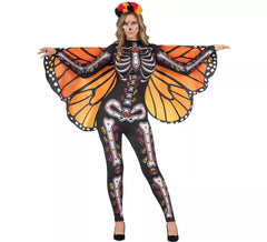 Disfraz de Catrina Mariposa Monarca para mujer