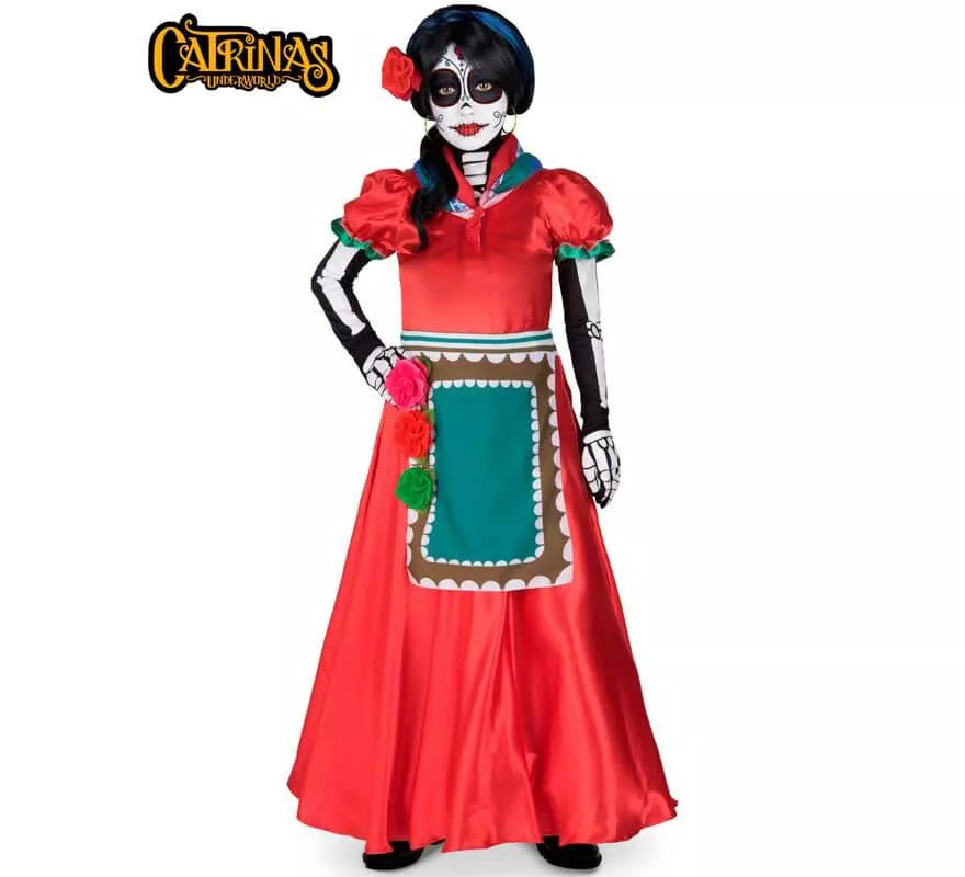 Translation missing: es.Disfraz de Catrina Rosabella para mujer
