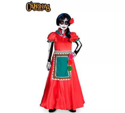 Disfraz de Catrina Rosabella para niña