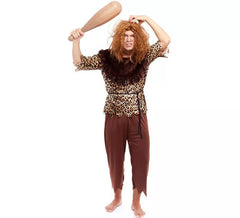 Disfraz de Cavernícola Animal Print para hombre