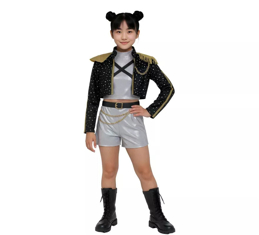 Translation missing: es.Disfraz de Cazadora K-Pop Premium para adolescente