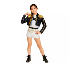 Disfraz de Cantante K-Pop Idol Premium para niña