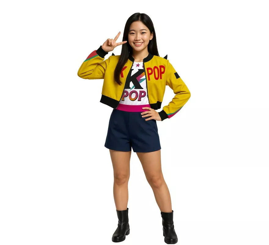 Translation missing: es.Disfraz de Cantante K-Pop Star para adolescente