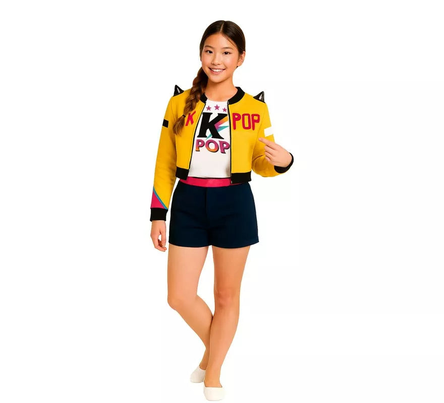 Translation missing: es.Disfraz de Cantante K-Pop Star Nova para niña