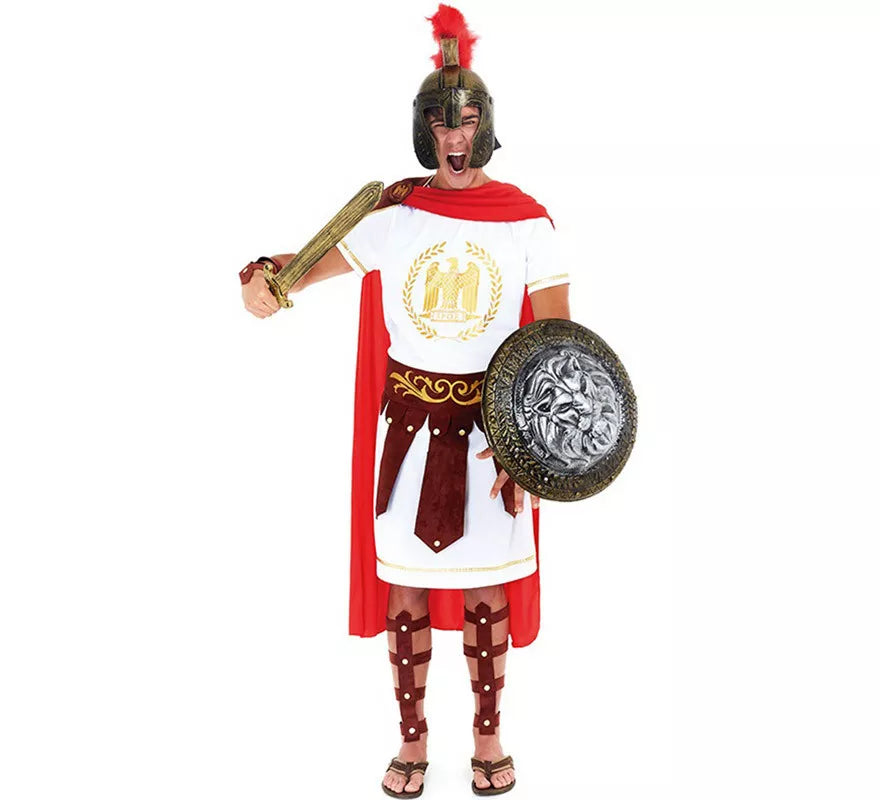 Translation missing: es.Disfraz de Centurión Romano con Insignia para hombre