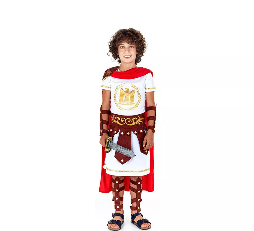 Disfraz de Centurión Romano con Insignia para niño