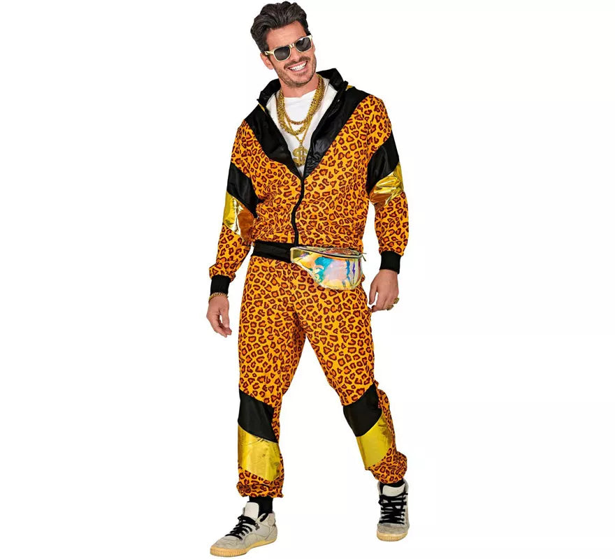 Translation missing: es.Disfraz de Chándal de Shop Leopardo Años 80 para mujer