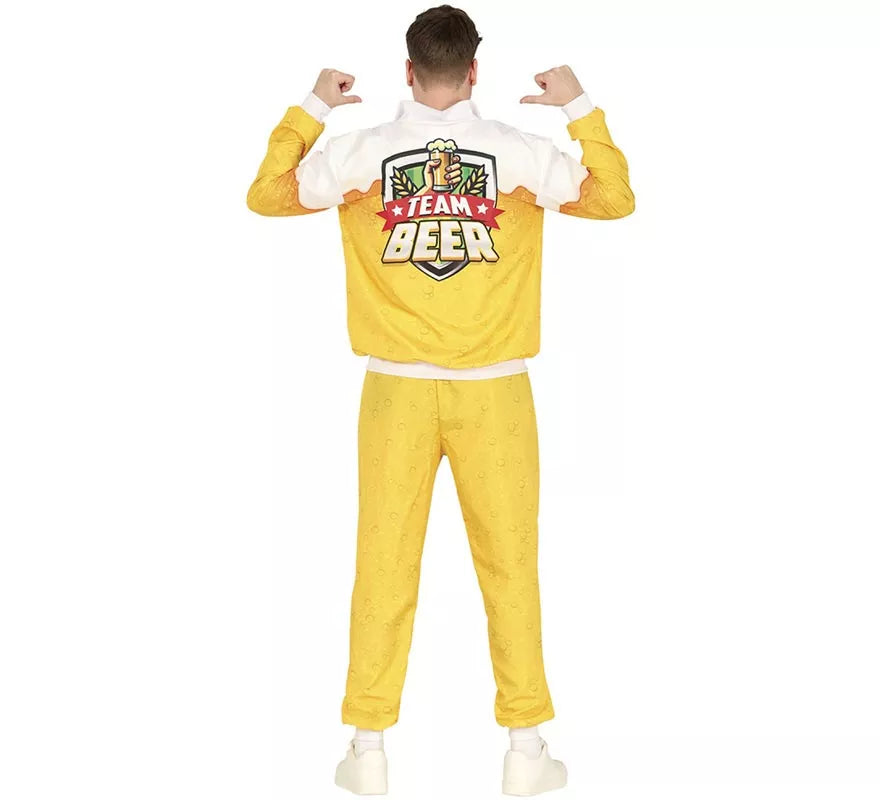 Translation missing: es.Disfraz de Chándal Equipo de Cerveza para hombre