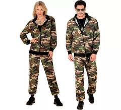 Disfraz de Chándal Party Fashion Camuflado para adulto