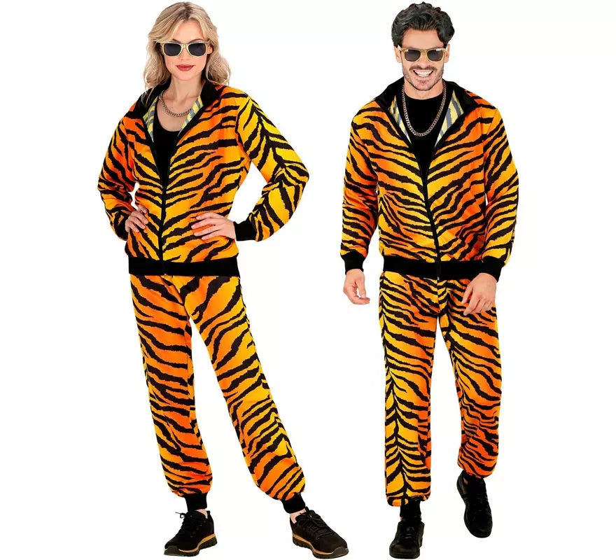 Translation missing: es.Disfraz de Chándal Tigre Party Fashion para adulto