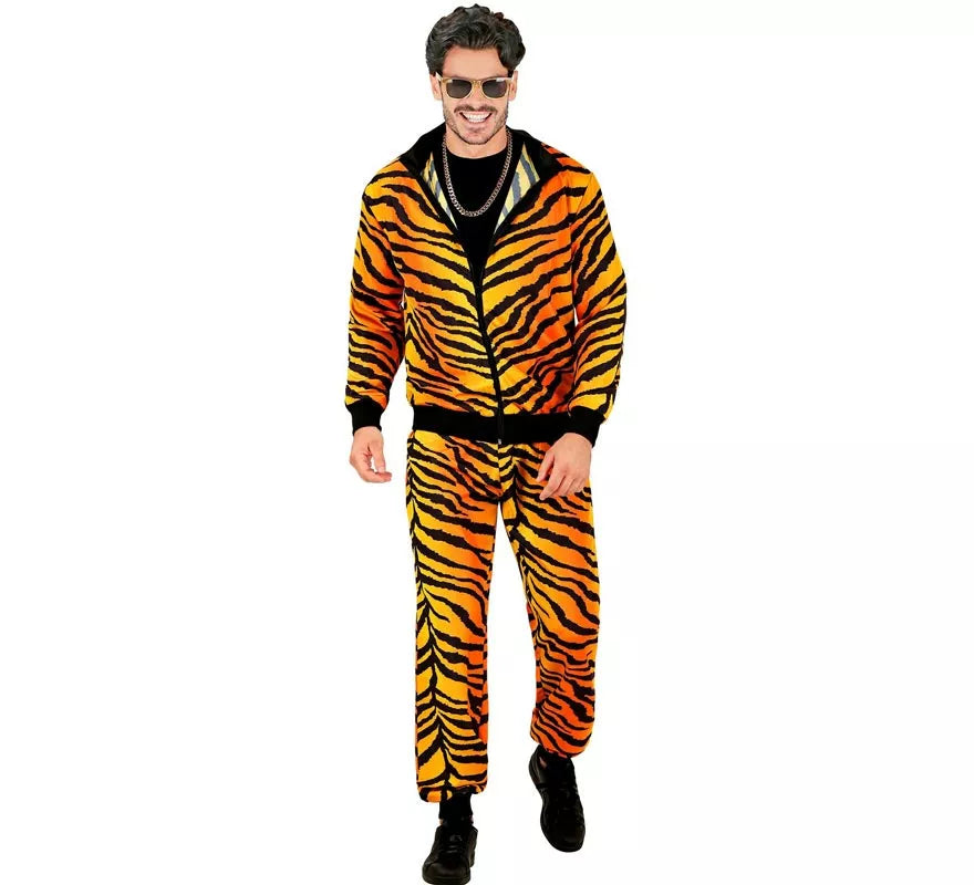 Translation missing: es.Disfraz de Chándal Tigre Party Fashion para adulto