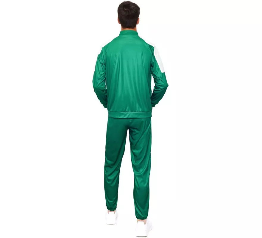 Translation missing: es.Disfraz de Chándal Verde personalizable para adultos