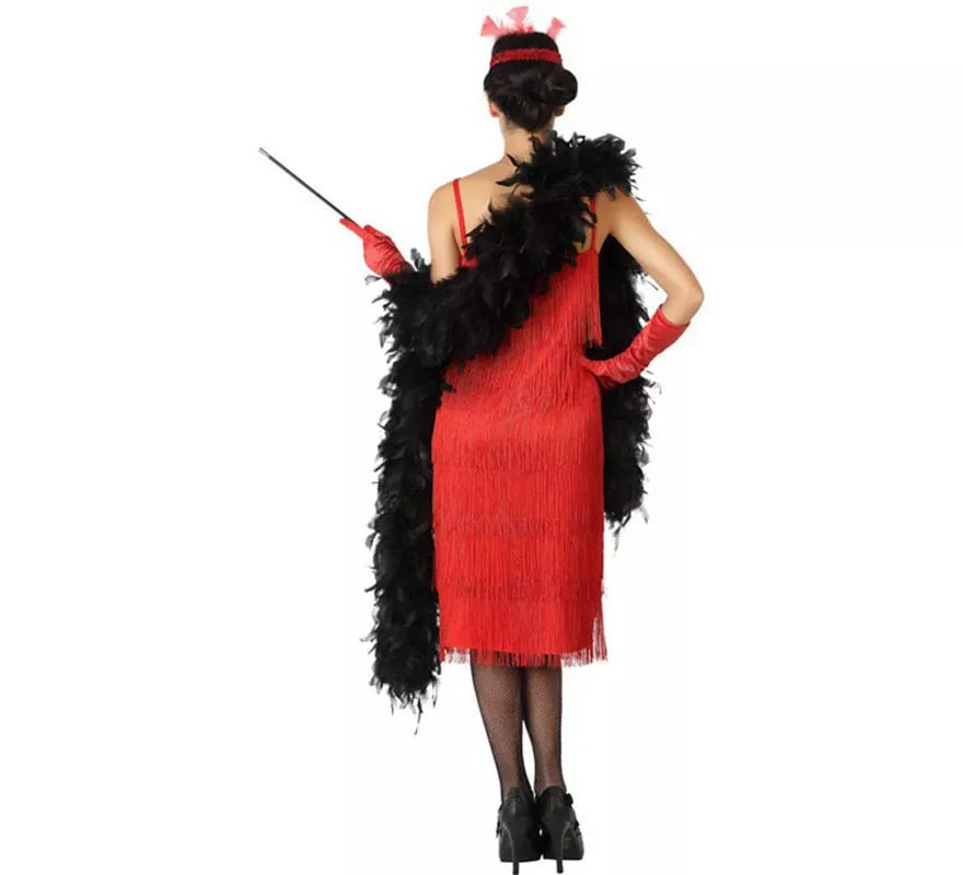 Translation missing: es.Disfraz de Charleston Rojo para mujer