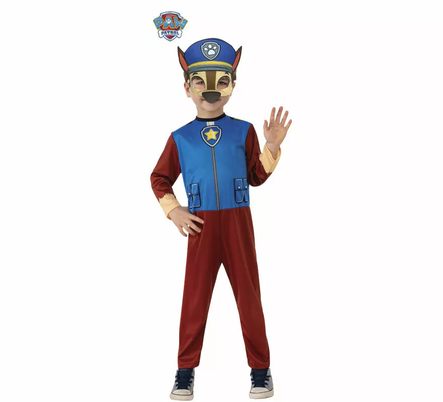 Translation missing: es.Disfraz de Chase de la Patrulla Canina con Máscara para niño