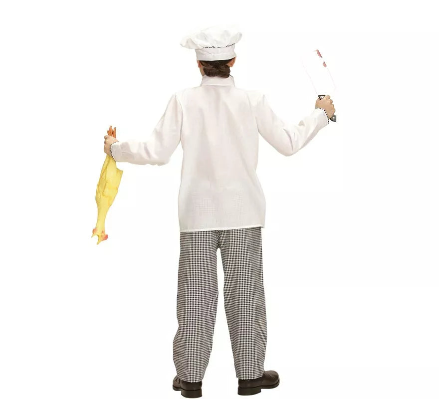 Translation missing: es.Disfraz de Chef Cocinero blanco para niños