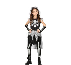 Disfraz de Chica Calavera para niña