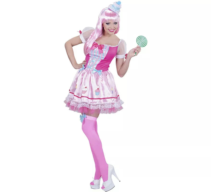 Translation missing: es.Disfraz de Chica Cupcake rosa para mujer