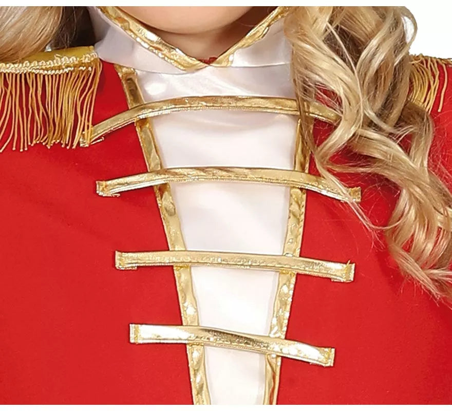 Disfraz de Chica Majorette con vestido para niña
