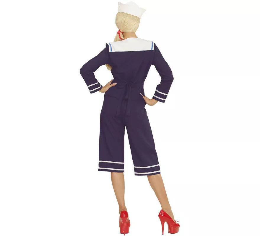 Translation missing: es.Disfraz de Chica Marinera Pin Up Años 50 para mujer