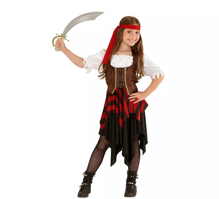 Translation missing: es.Disfraz de Chica Pirata para niña