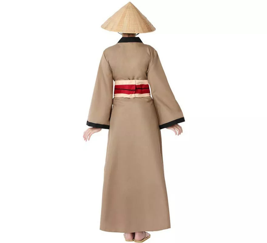 Translation missing: es.Disfraz de China Marrón para mujer