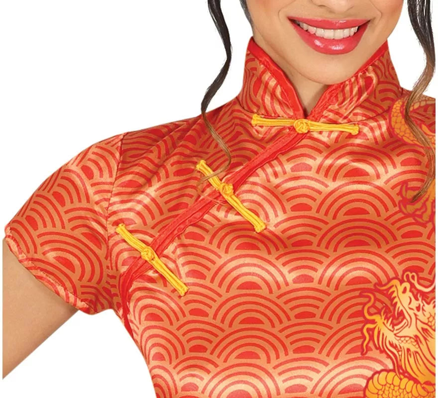 Translation missing: es.Disfraz de China naranja para mujer