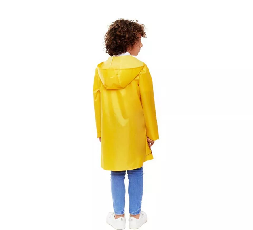 Translation missing: es.Disfraz de Chubasquero amarillo sangriento para niño