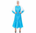 Disfraz de Chulapa azul para mujer